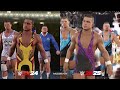 wwe 2k25 american made vs wwe 2k24 entrance comparison