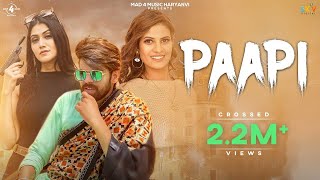 Paapi (Official Video) Masoom Sharma | Manisha Sharma | Sweta Chauhan | New Haryanvi Songs 2022