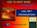 Ode to The West Wind | P.B Shelley | NTA NET English | Jupitest - Joy of Preparation