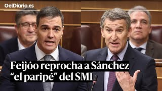 SESIÓN DE CONTROL: FEIJÓO contra el Gobierno por el SMI mientras SÁNCHEZ defiende la subida