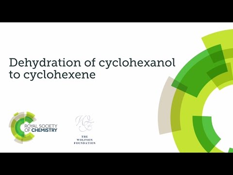 What is the product of dehydration of cyclohexanol?