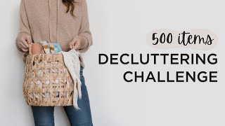 DECLUTTERING 500 Things in 30 days 📦 | Minimalism Challenge Weeks 1-2