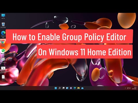 How to Enable Group Policy Editor on Windows 11 Home (Tutorial)