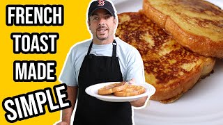 How to Make French Toast for Beginners | Easy Recipe