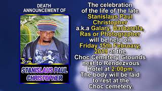 Stanislaus Paul Christopher short 1