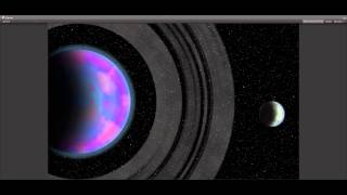 Unity Planet Test - Gas Giant & Orbits