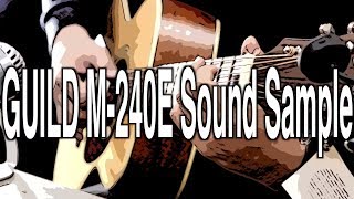 하영하영의 GUILD M 240E SOUND SAMPLE