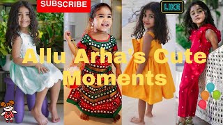 Allu Arjun Daughter Allu Arha's Beautiful Cute unseen Photo Gallery 😍🤩!!#alluarjun#alluarha#allu