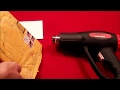 How to remove self-adhesive stamps without damaging the stamp