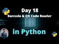 Day 18 – Barcode & QR Code Reader Using Python OpenCV + Pyzbar