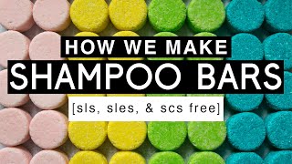 How We Make : SHAMPOO BARS [sls, sles, \u0026 scs free] | Royalty Soaps