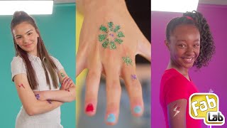 FabLab Glitter Tattoos, Hairlights and Nail Art kits! Be Creative, Be You, Be FabLab! ✨