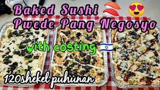BAKED SUSHI FOR BUSINESS RECIPE with COSTING | EASY & DELICIOUS | Emz Amita