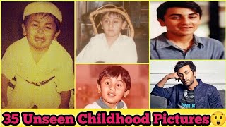 Ranbir Kapoor 35 Rare & Unseen Childhood Photos❤| Cute Childhood Pictures of Ranbir😍| #ranbirkapoor