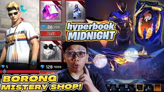 REVIEW HYPERBOOK MIDNIGHT TERBARU! ADA ITEM LEGEND DI LUCKY SHOP DISKON 90%!