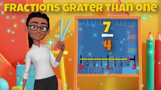 Fractions Greater Than 1 Made Easy!