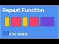 CSS GRID: The repeat() function — 8 of 25