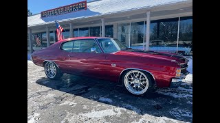 1971 Chevrolet Chevelle SS $69,900.00