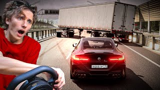 300 КМ/Ч по САНКТ-ПЕТЕРБУРГУ ЗАКОНЧИЛИСЬ АВАРИЕЙ...🥀BeamNG.drive