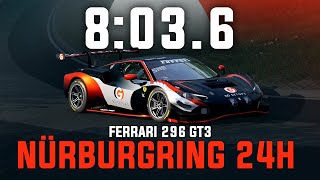 Nürburgring 24h (Nordschleife) 8:03.6 - Ferrari 296 GT3 - GO Setups | ACC 1.10