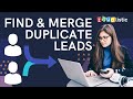 How to Find and Merge Duplicate Leads in Zoho CRM | Clean your CRM Records