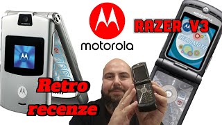 Retro Recenze Motorola RAZR V3 - bomba, kterou nikdo nečekal