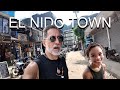 Walking Solo to EL NIDO Town Square: Bars and Hostels on Palawan Philippines 🇵🇭