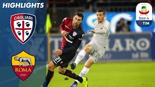 Cagliari 2-2 Roma | Nine Man Cagliari Get A Last Minute Equaliser Against Roma | Serie A