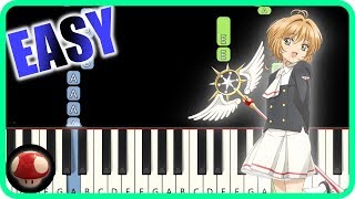 Cardcaptor Sakura: Clear Card OP 2 - Rocket Beat - EASY Piano Tutorial / ロケットビード【ピアノ簡単楽譜】by TAM