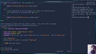 Bash: Coding a simple timer for the Linux terminal