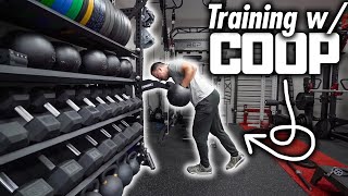 A Garage Gym Training Session w/ Coop!