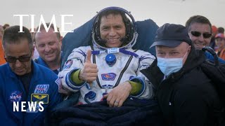 NASA Astronaut Frank Rubio Returns from Record-Setting Mission in Space