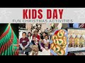 Christmas Activities For Kids | Making Gingerbread Houses, Light Show, Movie Night & More