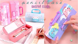 PENCIL CASE with SECRET CODE to open