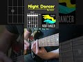 night dancer imase guitar cover with chords shorts