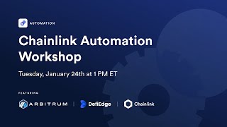 Chainlink Automation Workshop