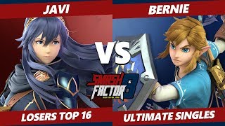 SF8 SSBU - A | Javi (Lucina) Vs. Bernie (Link) Smash Ultimate Tournament Top 16