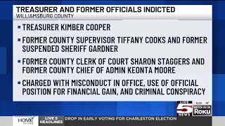 VIDEO: 5 Williamsburg County officials indicted over alleged public corruption
