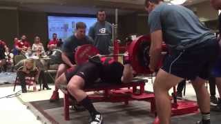 Tee Cummins RUM 8 202.5kg/446lb Bench Press 100kg/220lb weight class