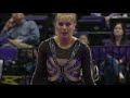 Christina Desiderio Floor 2018 LSU Gymnastics 101