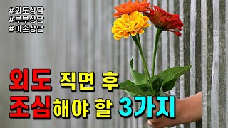 외도 직면 후 부부가 조심해야 할 3가지 / 외도 극복을 위해 필요한 3가지