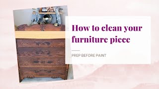 How to Get an Old and Dirty Piece of Furniture Cleaned