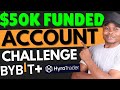 Got $50K Crypto Funded Account: How To Link HyroTrader To Bybit