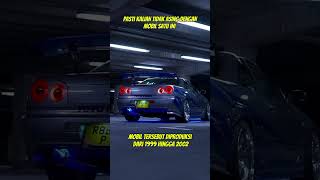 Pasti kalian tidak asing dengan mobil satu ini #mobil #nissan #gtr #r34 #jdm #cars