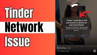 How To Fix Tinder App Network Problem | 2024 - Easy Fix