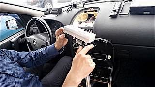 How To Disassemble The Center Console Opel Astra G II Vauxhall - Central Console - TID - MID