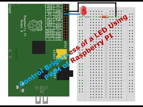 Control Brightness Of LED Using Raspberry Pi - Embedded Laboratory