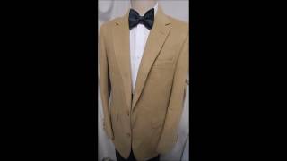 D23 DAVIS23 42L STEIN CAMEL HAIR BLAZER 26.5\