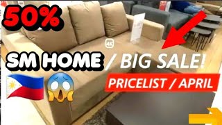 SM HOME  BIG SALE!! Furniture Sofa | SALE 50% OFF | Sm Mall Of Asia | Price In The Philippines |