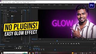 Glowing Text in Premiere Pro | Glow Effect Tutorial | No Plugins